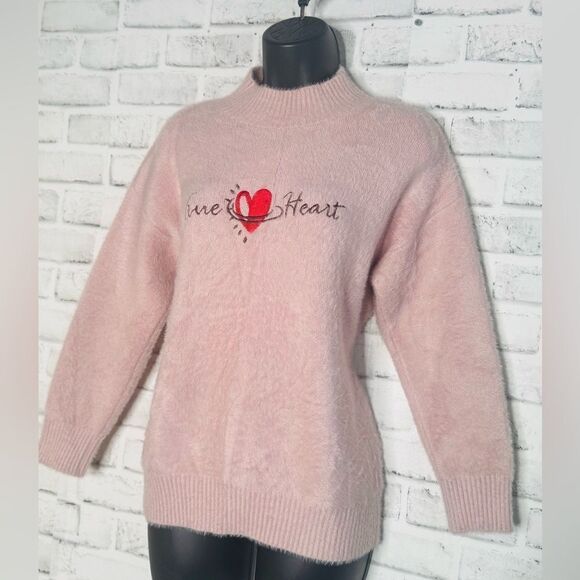 The Cashmere Project True Heart Sweater Size Medium - Picture 3 of 5